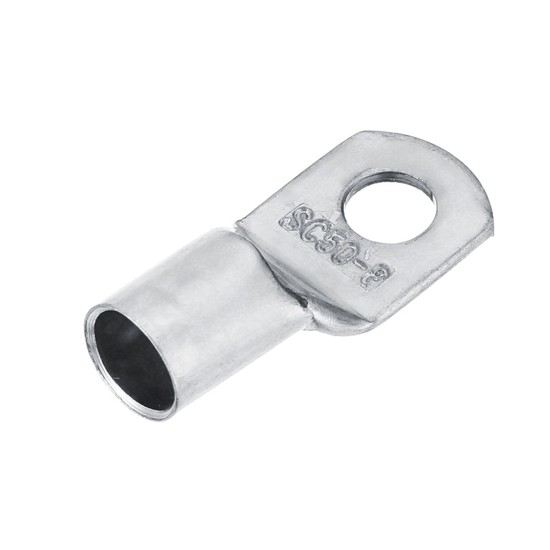 SC50-8 Copper Battery Welding Cable Lug Wire Connector Terminal 1/0 AWG Hole 8mm Electrical Battery
