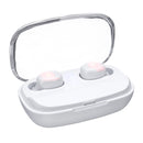 [True Wireless] bluetooth 5.0 TWS Earphone Smart Touch IPX7 Waterproof Handsfree Headset With 3000mAh Power Bank