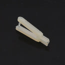 6pcs 2mm Dia Push Rod RC Plane Boat Car Rudder Servo Nylon Clevis Clip Whit N8R4