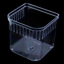 Plastic Square Fish Tank Aquarium Filter Bottom Box Transparent Green