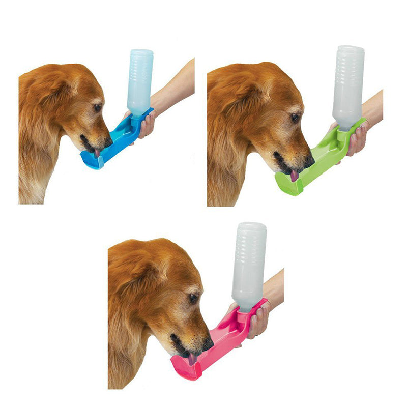 Pets Dog Water Bottle 500ML Portable Spill-proof U7M5