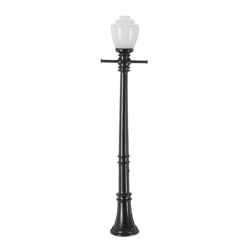 10Pcs/Set Railway Lamppost Lamps Street Light HO Scale LED Light