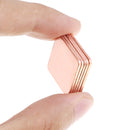 5pcs 20201.2mm Heat Sink Copper Shim Cooling Plate Thermal Pads