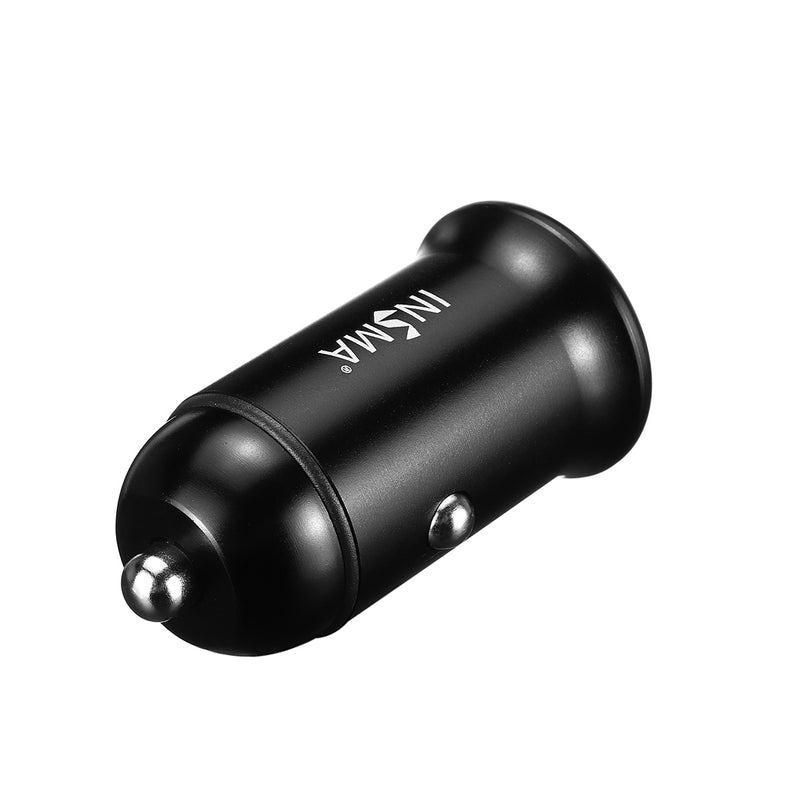 INSMA Universal PD+QC 3.0 60W Car Charger Adapter Fast Quick Charging For iPhone