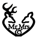 Creative Mr and Mrs Personalized Wedding Cake Toppers Deer Cake Topper for  U6M9