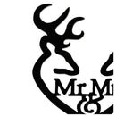 Creative Mr and Mrs Personalized Wedding Cake Toppers Deer Cake Topper for  U6M9