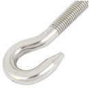 12cm Length 10mm Threaded Shank Stainless Steel Hoist Lifting Hook