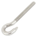 12cm Length 10mm Threaded Shank Stainless Steel Hoist Lifting Hook