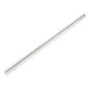 8mm x 200mm Steel Round Rod Lathe Turning Tool Bar Gray