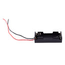 7Pcs Black Red 2-Wire Cable Connectors 2x AAA Battery Box Case Holder F9U1