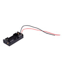 7Pcs Black Red 2-Wire Cable Connectors 2x AAA Battery Box Case Holder F9U1