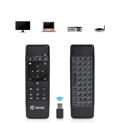 VONTAR 2.4 GHz Mini Keyboard Wireless Air Mouse
