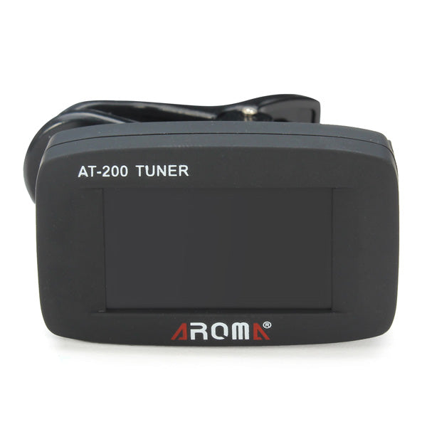 AROMA AT-200 Tuner Clip Chromatic Guitar Bass Ukulele Violin Tuner