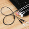 3.5mm Male to 2 Femal Audio Stereo Splitter Cable Headphone Cable for Music Sharing