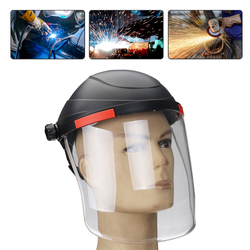 Anti-UV Anti-shock Transparent Len Welding Helmet Face Guard Soldering Mask
