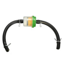 6mm Gas Fuel Filter Pipe Hose Line With 4 Clips Motorcycle Pit Dirt Bike