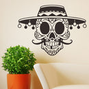 Miico FX3038 Halloween Sticker Cartoon Wall Stciker Skull Pattern Removable Stciker Room Decoration