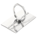 360 Rotation Finger Grip Ring Holder Stand for Universal Mobile Phone silve X5A1