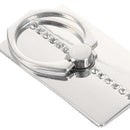 360 Rotation Finger Grip Ring Holder Stand for Universal Mobile Phone silve X5A1