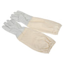 Extra Long Beekeeping Bee Work Gloves Real Goats Leather Heavy Duty Ventilated