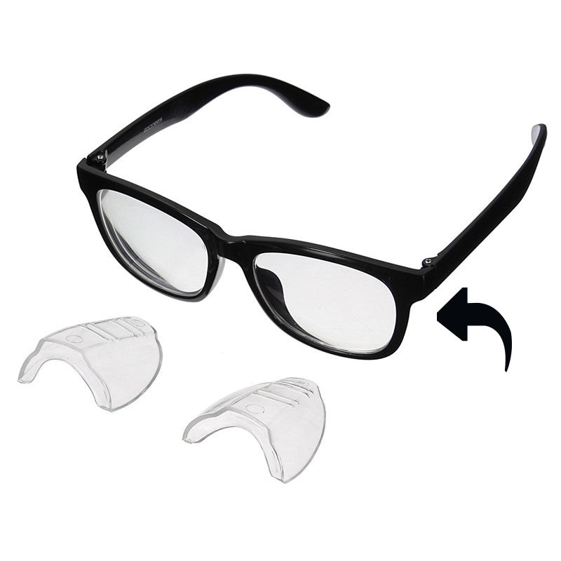 1 Pair Protective Side Shields Safty for Myopic Glasses Goggles Flap Clip Glasses Clip Protective Sheet Anti-sand Splash