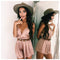 Women Ladies Cross Strap Jumpsuit Bodice Romper Women Satin Bodysuit short  B5J2