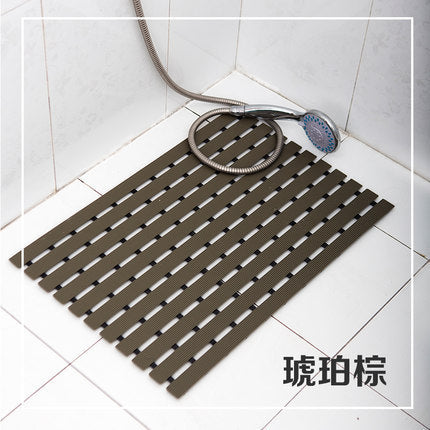 Bathroom Bath Mat With Suction Cup Shower Mat Pvc Large Thick Shower Mat