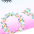 7x5ft Unicorn Love Flowers Photography Backdrop Studio Prop Background