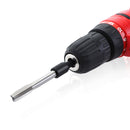 Drillpro M4-M16 Screw Tap Socket Adapter 1/4 Inch Hex Shank Machine Tap Square Driver Thread Tap Adapter for Electric Drill