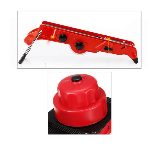 Godmorn Adjustable Vegetable Cutter Slicer Multi-function Food Slicer Fruit Cheese Julienne Slicer
