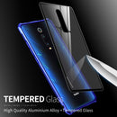 Bakeey Luxury Aluminum frame Metal Bumper&Tempered Glass Back Cover Protective Case for Xiaomi Mi9T / Mi 9T PRO / Redmi K20 / Redmi K20 Pro