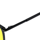 Black Frame Night Vision Men's Sunglasses Box Polarizing Sunglasses Metal Driver's Night Vision Sunglasses