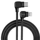 Benks M15 3A Dual Bend PD Fast Charging Type C to Lightning MFi Data Cable For iPhone X XS Max XR Macbook iPad 10.5 inch Pro