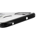 Bakeey Plating Transparent Ultra-thin with Finger Ring Holder Shockproof PC Protective Case for Xiaomi Redmi Note 8