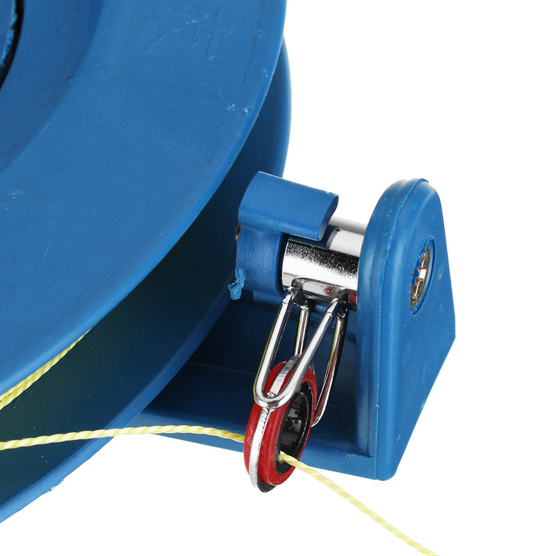 Blue Kite Line Winder Winding Reel 100M String Grip Wheel Flying Tools & Lock
