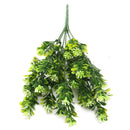 1 Bunch 7 Heads Lifelike Artificial Plant Flower Green Grass Garden Home De W3M5