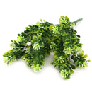 1 Bunch 7 Heads Lifelike Artificial Plant Flower Green Grass Garden Home De W3M5