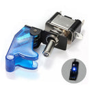 12V 20A Car Truck Cover LED Light SPST Toggle Rocker Switch Control On/Off