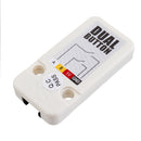 10pcs Mini Dual Push Button Switch Unit with GROVE Port Cable Connector Compatible with FIRE /M5GO ESP32 Micro