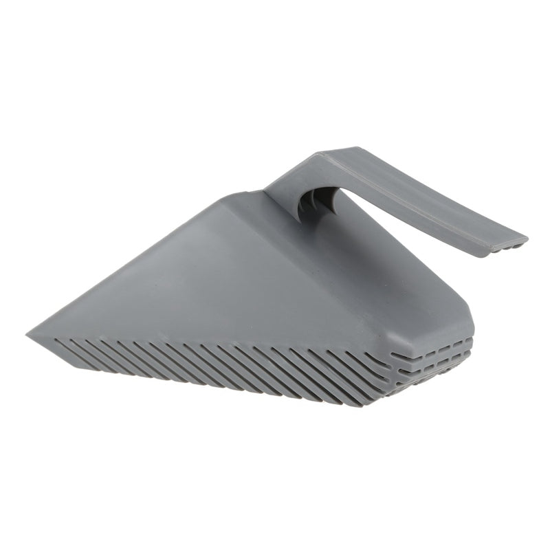 Aquarium Fish Tank Gravel Sand Scoop Shovel Scraper Cleaning Pan Gray
