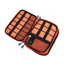 Honana HN-CB1 Double Layer Cable Storage Bag Electronic Accessories Organizer Travel Gear