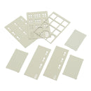 Models Railway Modern 4-Story Office Building Unpainted Scale 1:160 N FOR GUNDAM
