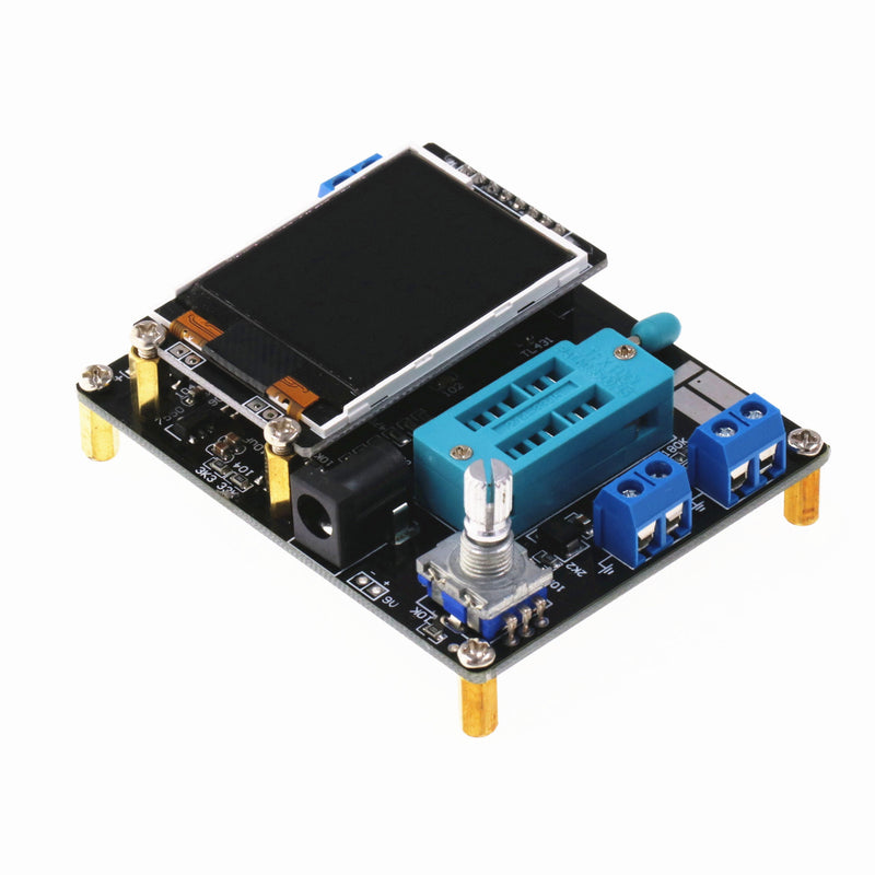 GM328A LCD Transistor Tester Diode ESR Meter PWM Square Wave Generator Soldered Module