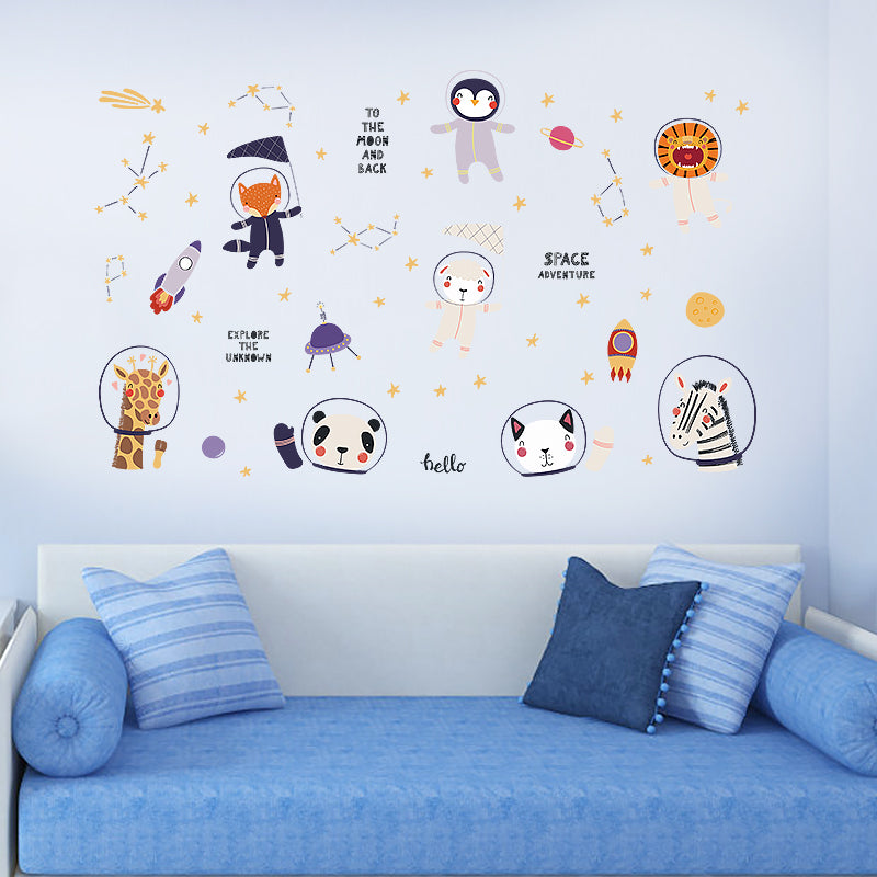 Miico SK9339 Cartoon Sticker Children's Room Kindergarten Decorative Wall Sticker Cabinet Stiker