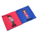 YiQu 1 Green Nylon Cloth 4 pages Infant Family awareness Early Education 16 P2M5
