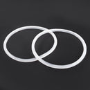 2 Pcs Rubber Gasket Seal Ring 20cm Inner Dia for 4L Pressure Cooker A9W3