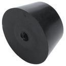 Rubber Cabinet Amplifier Speaker Feet Pad Base 40mm x 22mm 8Pcs Black P9B3