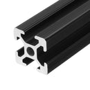 Machifit 350mm Length Black Anodized 2020 T-Slot Aluminum Profiles Extrusion Frame For CNC