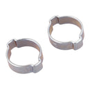 10Pcs 2Ear Clamp Air Fuel Hose Petrol Tube O Clip 17-20mm B2S3
