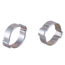 10Pcs 2Ear Clamp Air Fuel Hose Petrol Tube O Clip 17-20mm B2S3